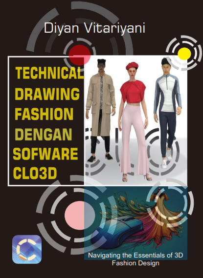Technical drawing fashion dengan Software Clo3d